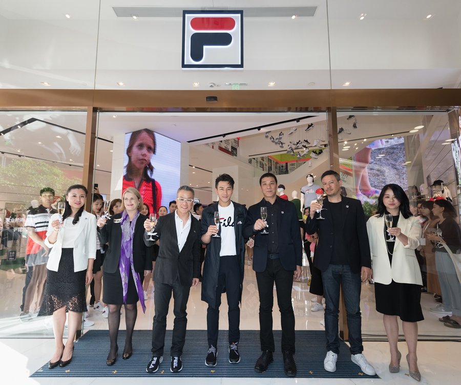 明星,刘恺威,FILA FUSION,FILA  FILA 两大旗舰店同时开幕！现在你可以打造属于自己的个性定制！