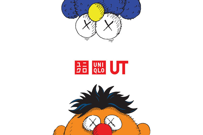 KAWS,UNIQLO  优衣库王牌联名回归！UT x KAWS x 芝麻街将于今夏登场