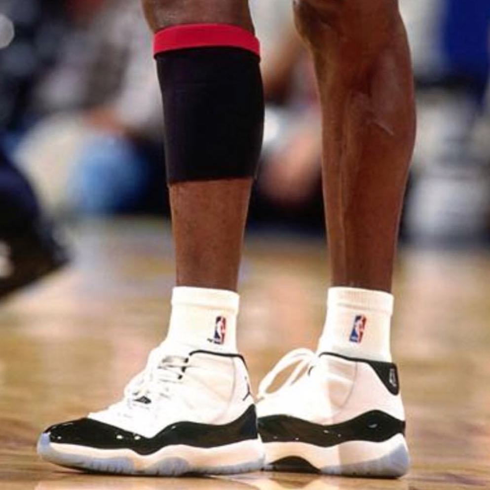 AJ11,Air Jordan 11,378037-100,  后跟竟然真是「45」！全新 AJ11 “Concord” 实物细节曝光