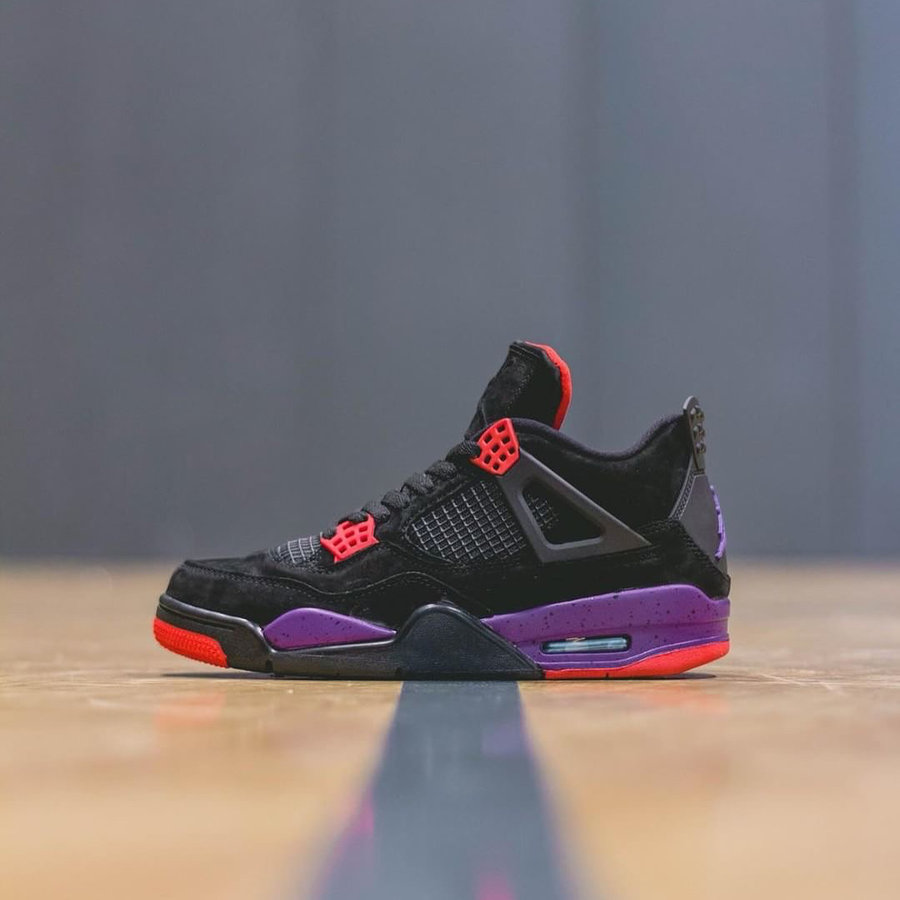 上脚,Air Jordan 4,AJ4,Raptors,AQ  上脚照首次曝光！猛龙配色 Air Jordan 4 你准备入手么？
