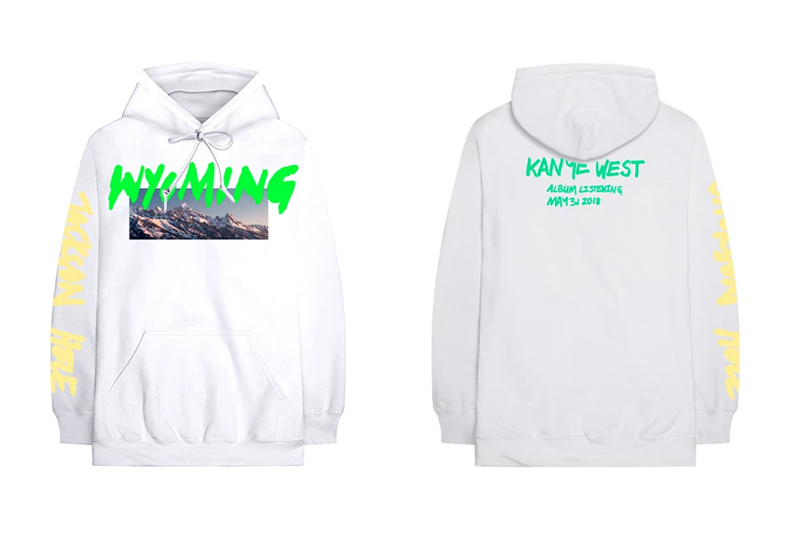 发售  涂鸦字体设计！Kanye West 全新服装系列现已发售