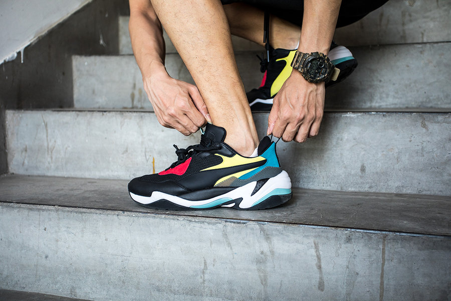 Thunder,PUMA  老爹鞋新选择！小编上脚 PUMA Thunder 首发配色实拍欣赏
