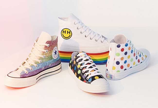 发售,Converse,Pride,LGBTQ,Miley  刚刚上架！Converse 携手 Miley Cyrus 带来全新 Pride 系列