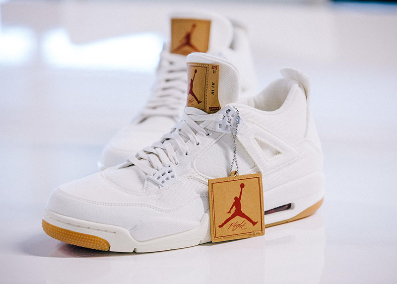 发售,Levis,Air Jordan 4,AO2571-1  国内发售日期确定！Levis x AJ4 官方高清美图抢先看