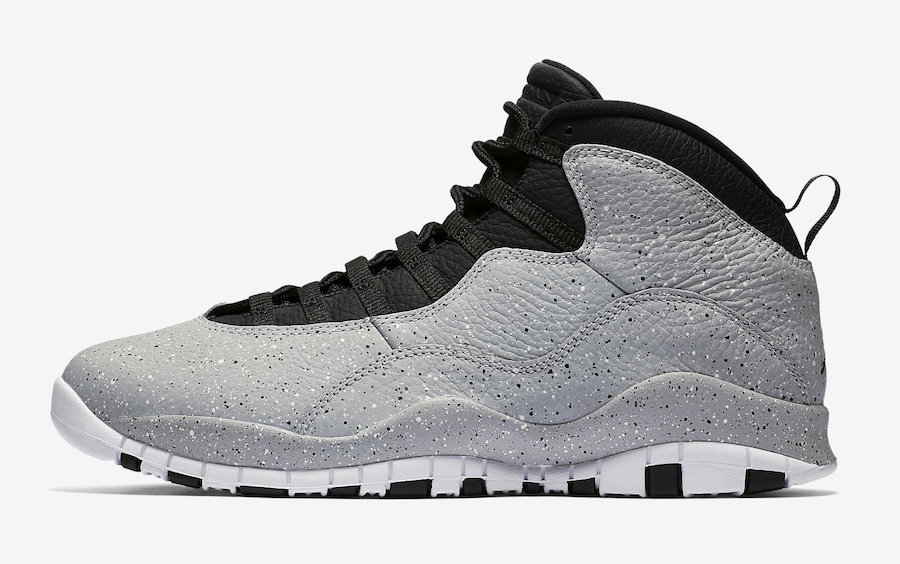 AJ10,Air Jordan 10,310805-062,  经典水泥配色！全新 Air Jordan 10 七月正式发售