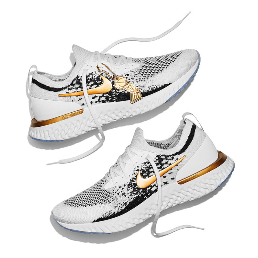 Nike,Epic React Flyknit,上脚,明星  勇士队专属！冠军版 Nike Epic React Flyknit 曝光