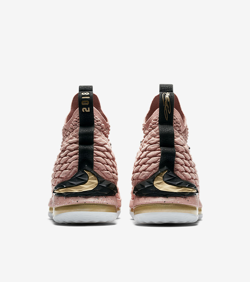 897650-600,LBJ15,LeBron 15,Nik 897650-600 奢华玫瑰金！LeBron 15 LMTD EP “Hollywood” 刚刚发售