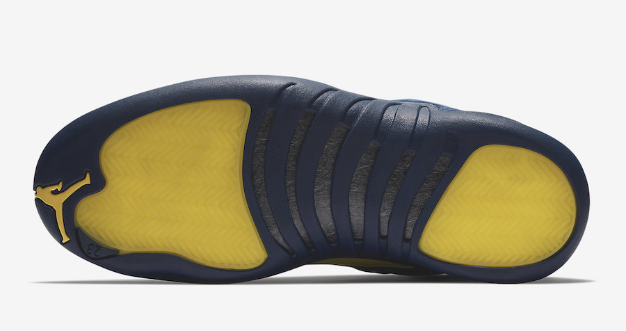 BQ3180-407,AJ12,Air Jordan 12, BQ3180-407 货量如何？密歇根 Air Jordan 12 “Michigan” 美国发售地图来了！