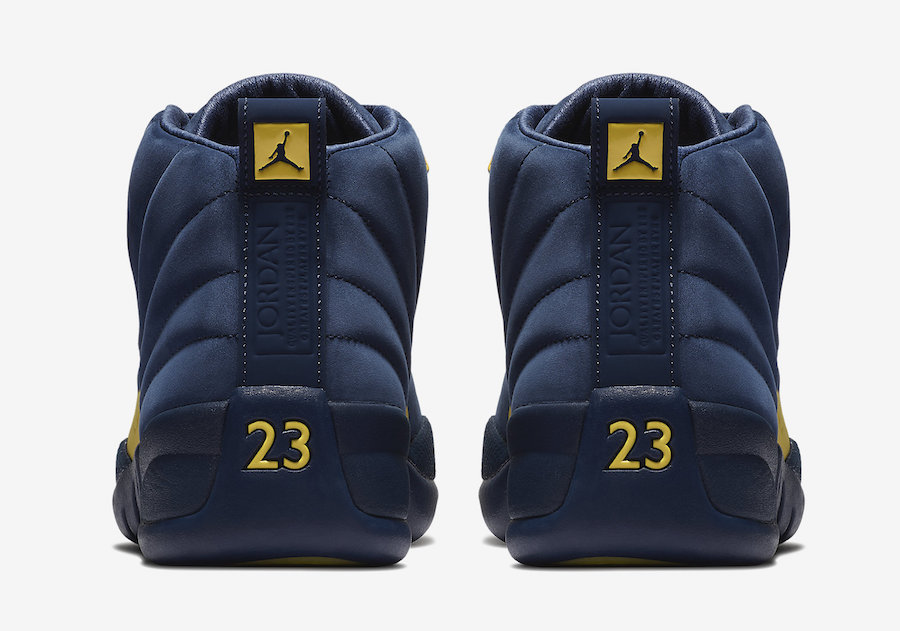 BQ3180-407,AJ12,Air Jordan 12 BQ3180-407 关注度极高！牛巴革质感的 Air Jordan 12 “Michigan” 下周发售！