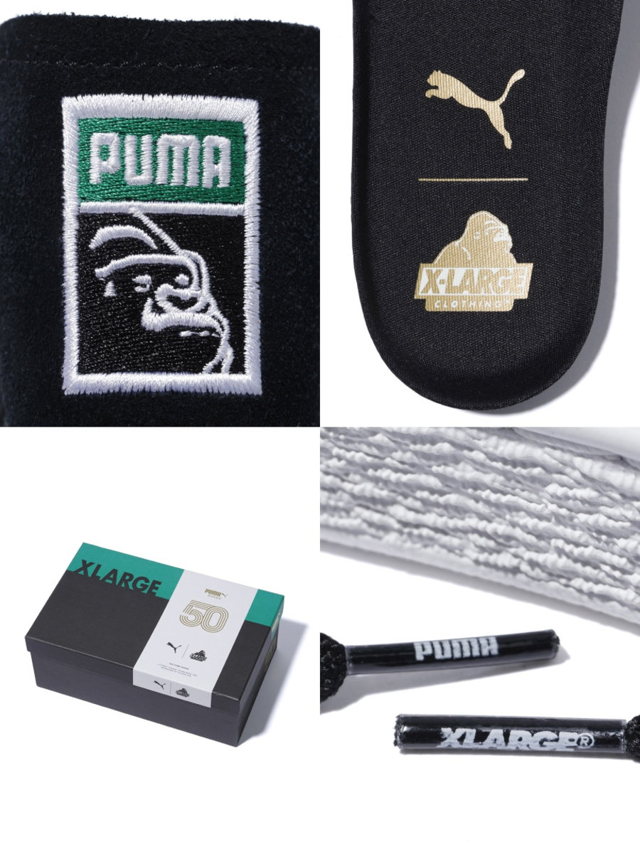 Suede,PUMA  还有防水机能！X-LARGE x PUMA Suede 联名配色亮相