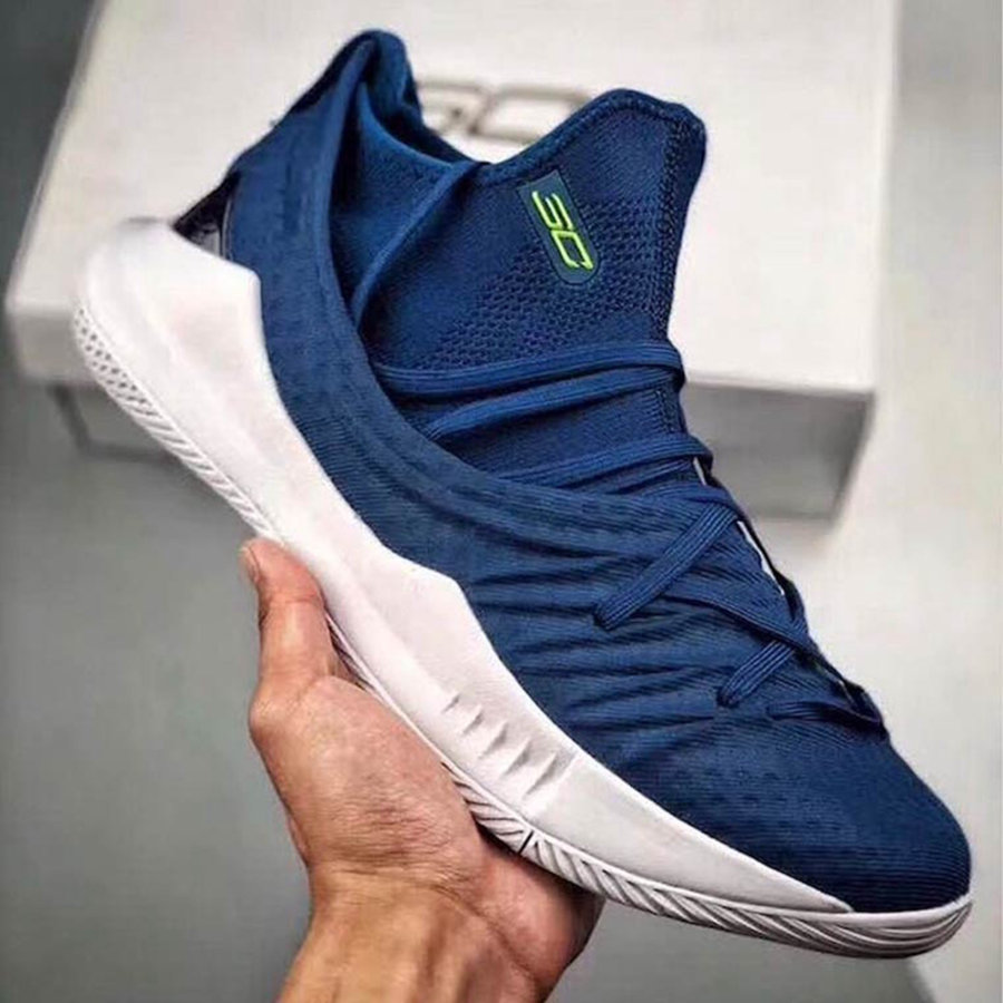 Under Armour,Curry 5,发售  荧光海军蓝！Under Armour Curry 5 全新配色曝光