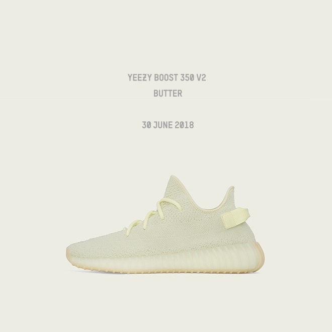 发售,adidas,Yeezy Boost 350 V2,B  货量有惊喜！月底发售的 Yeezy 350 V2 “Butter” 海外店铺图曝光