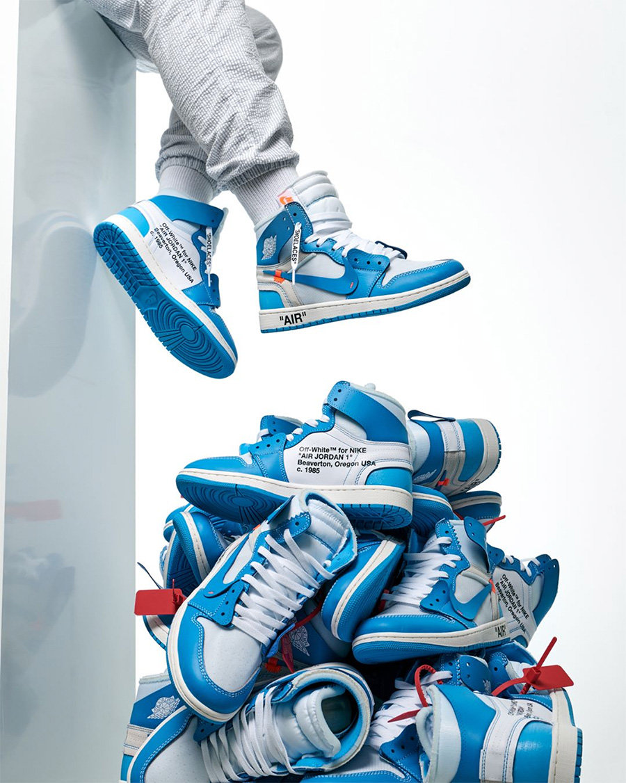 AQ0818-148,AJ1,Air Jordan 1 AQ0818-148 北卡 OW x Air Jordan 1 今天正式发售，市场价有什么变化？