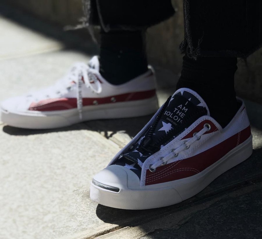 Converse,Jack Purcell,上脚  星条旗配色！Converse Jack Purcell 全新联名曝光