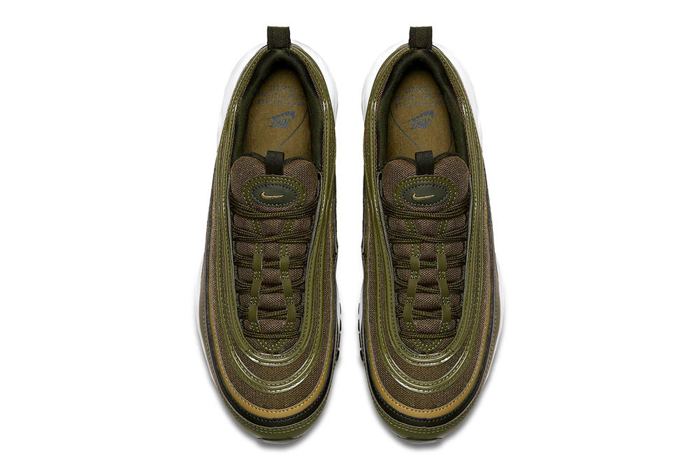 Nike,Air Max 97,发售  浓郁军事风！全新配色 Air Max 97 即将正式发售