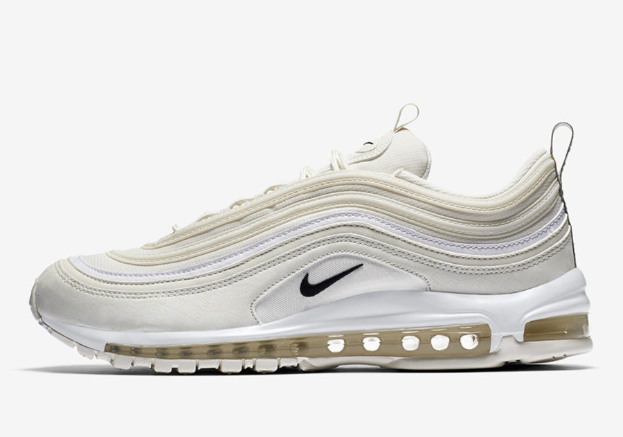 Nike,Air Max 97,AR4259-100  反光效果有惊喜！Air Max 97 “Reflective Logo” 官图释出