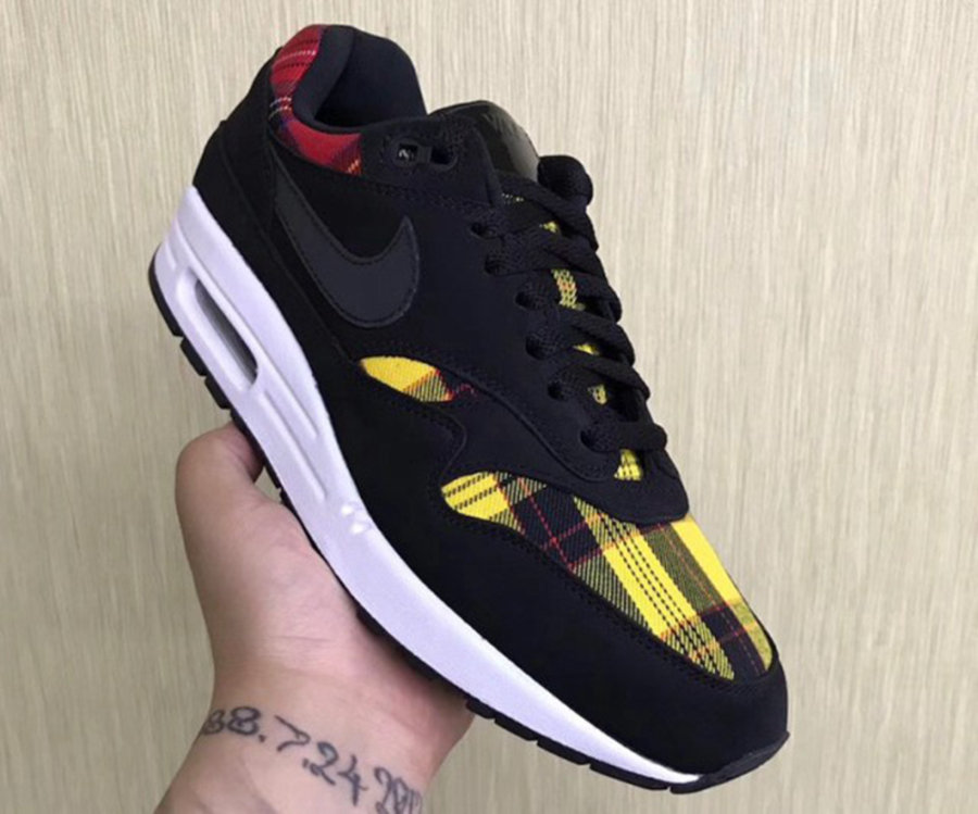 Nike,Air Max 1  格子设计回归！全新 Air Max 1 “Plaid” 配色曝光