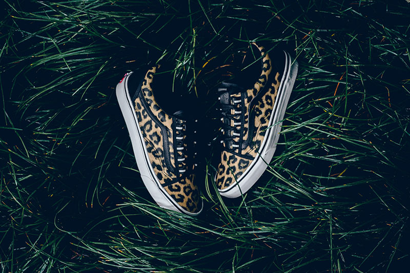 Vans,Old Skool  耐用性更强！Vans Old Skool 推出尼龙豹纹版本