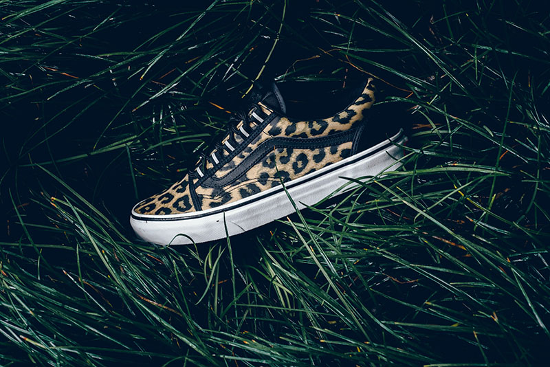 Vans,Old Skool  耐用性更强！Vans Old Skool 推出尼龙豹纹版本