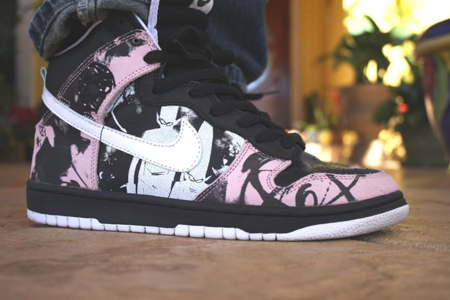 Air Jordan 3,Air Jordan 4,球鞋定制  致敬传奇 Dunk！Air Jordan 3 & 4 涂鸦定制欣赏