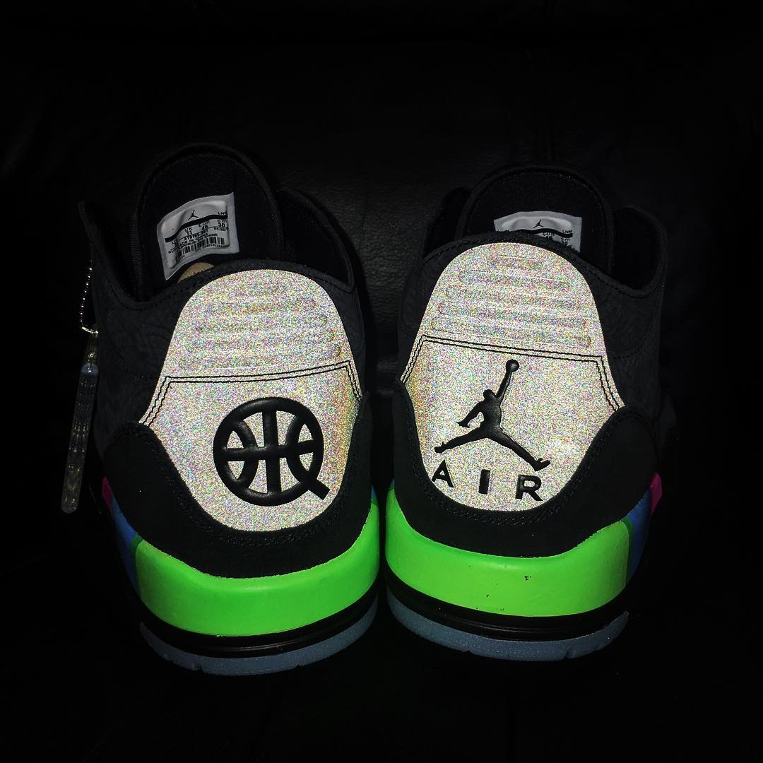 AT9195-001,AJ3,Air Jordan 3,发售 AT9195-001 3M 反光后跟！Air Jordan 3 “Quai 54” 海外已发售，还有白色版！