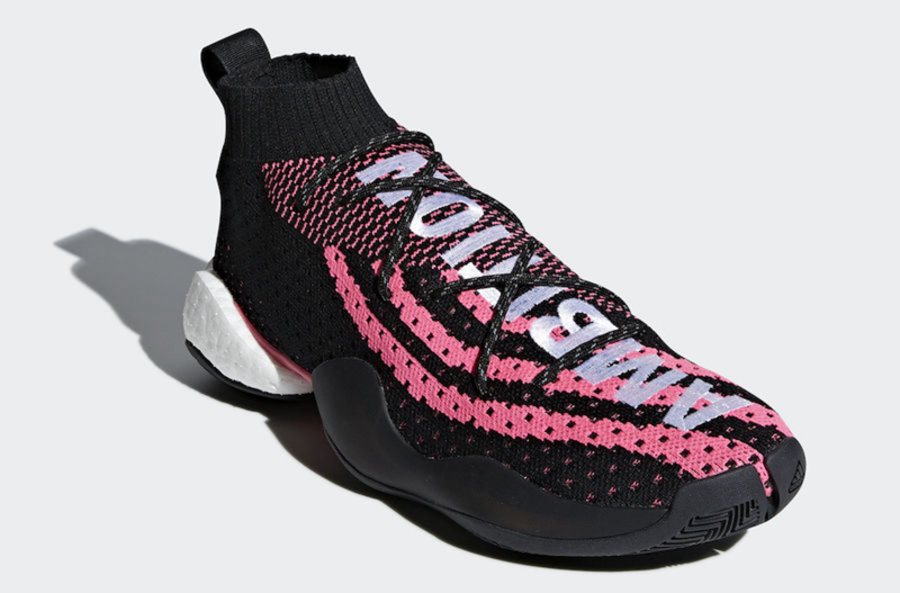 菲董,adidas,Crazy BYW,G28183,G28  风骚粉色主题！两款 Pharrell x adidas Crazy BYW 即将发售