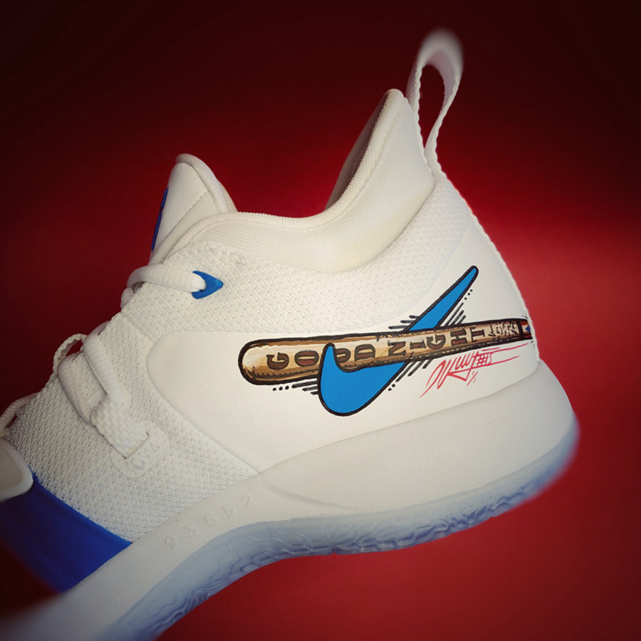 Nike,PG2,球鞋定制  可爱又迷人的反派角色！PG2 小丑女定制版欣赏
