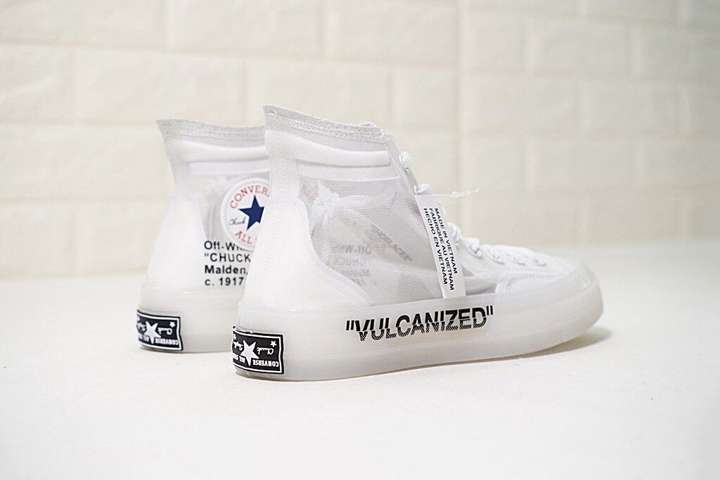 Converse,OFF-WHITE,Nike  帆布鞋身？！疑似 OFF-WHITE x Converse V2 新图曝光