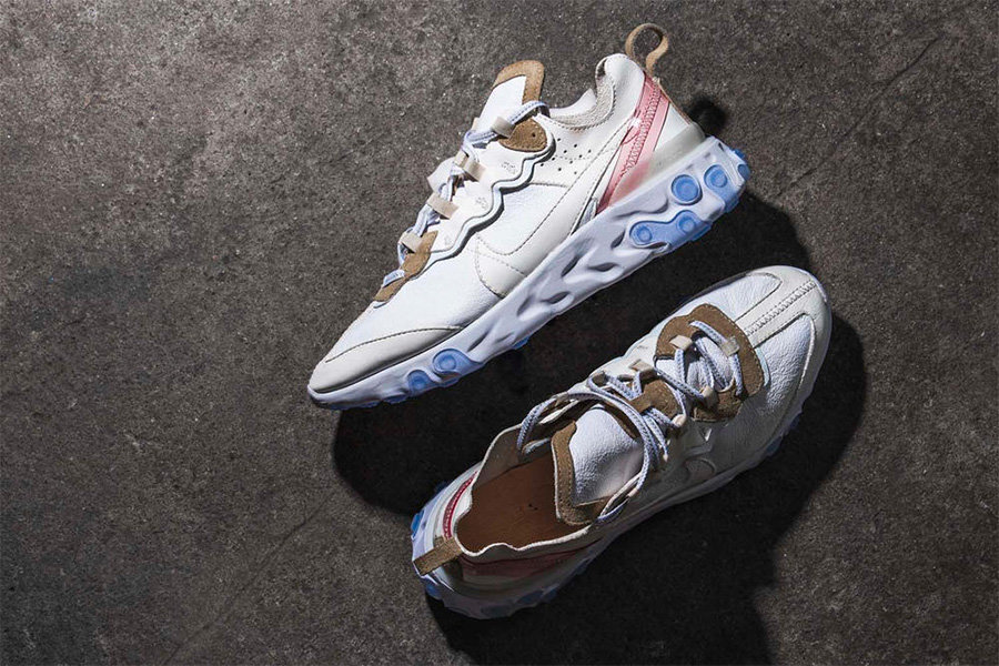 React Element 87,Nike,AQ1090-1 AQ1090-100 你从未见过的高档皮革版 React Element 87！价格当然不菲！