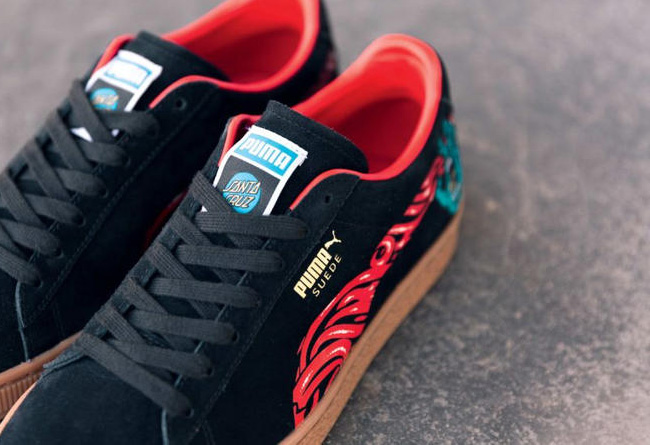 PUMA,Suede,发售  魔幻街头主义！Santa Cruz x PUMA Suede 联名款即将登场