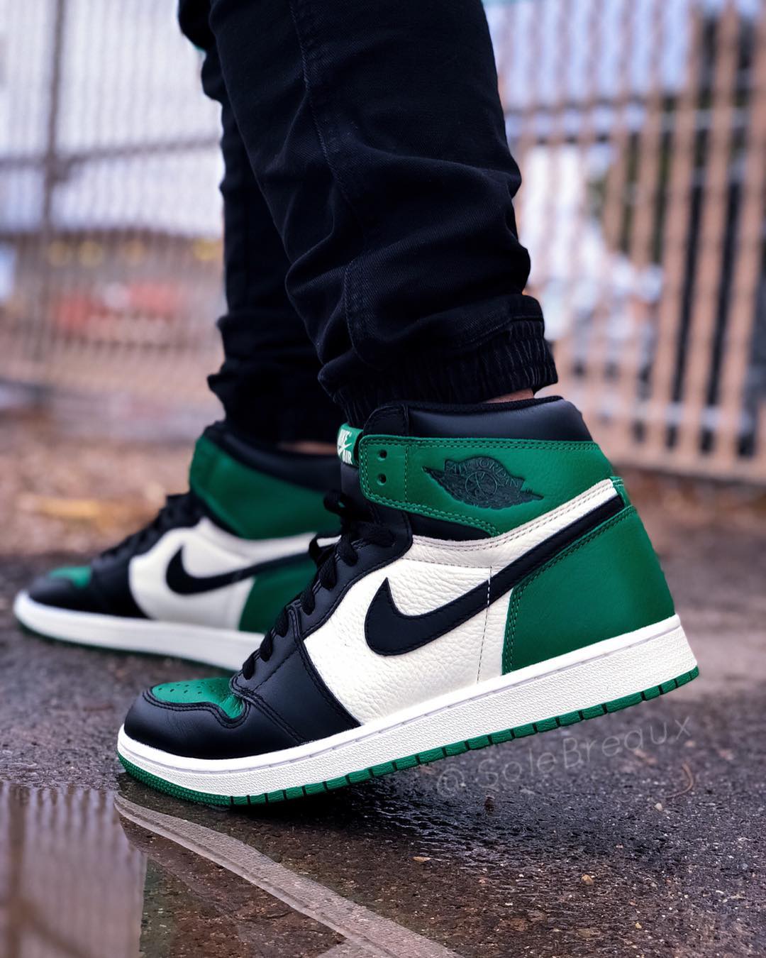 AJ1,Air Jordan 1,555088-302  上脚帅到炸！绿脚趾 Air Jordan 1 是你 9 月必买的球鞋之一！
