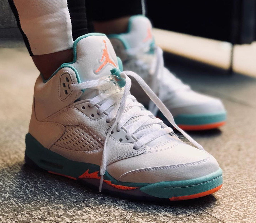 可能,是最,清,新的,Air,Jordan,配色,刚刚,登陆  可能是最清新的 Air Jordan 5 配色！刚刚登陆官网发售！