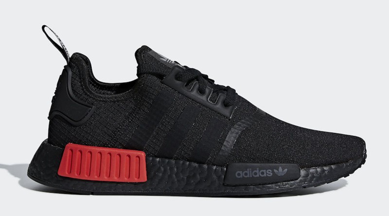 adidas,NMD R1,B37618,发售  眼前一亮！全新黑红配色 NMD R1 预计 9 月发售