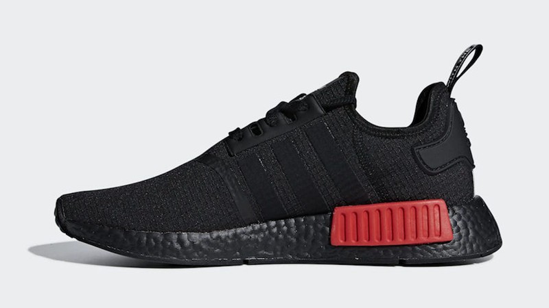 adidas,NMD R1,B37618,发售  眼前一亮！全新黑红配色 NMD R1 预计 9 月发售