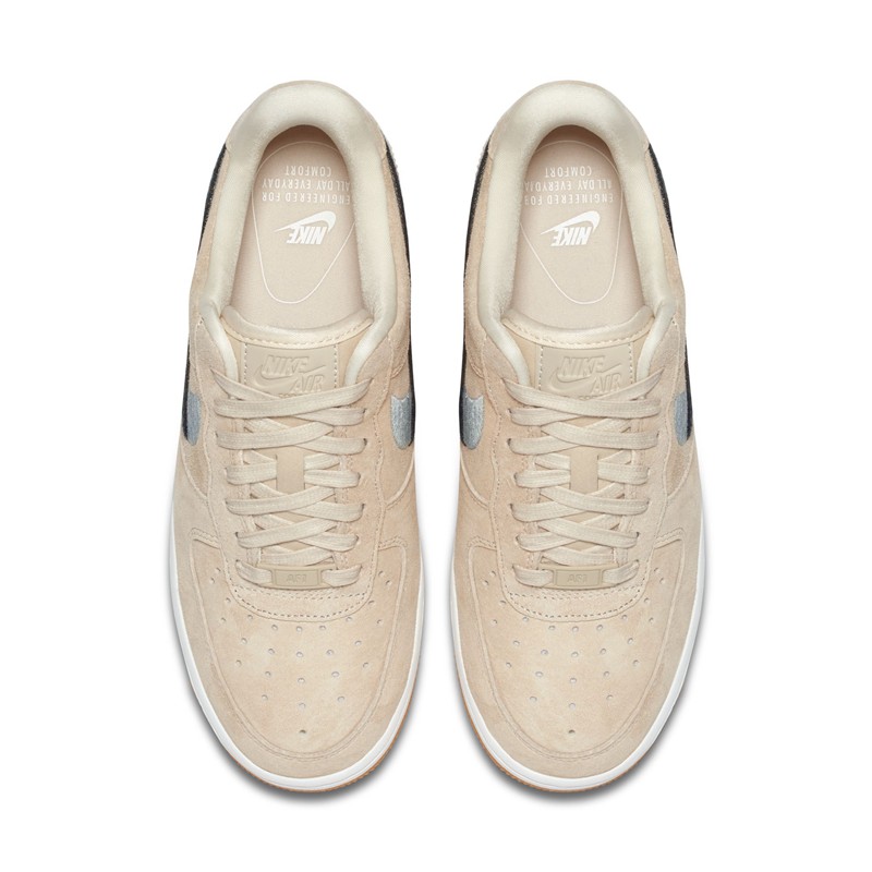 Nike,Air Force 1,女,曝光  独特 Swoosh 细节！清新裸色 Air Force 1 官图释出！