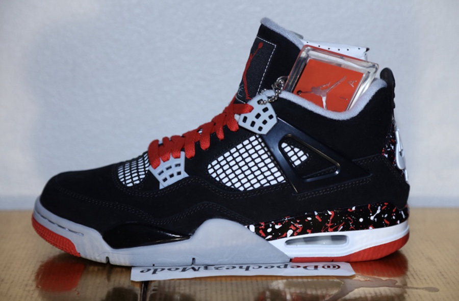 Air Jordan 4,AJ4,发售  或为女生专属！Air Jordan 4 “Splatter” 将于明年发售