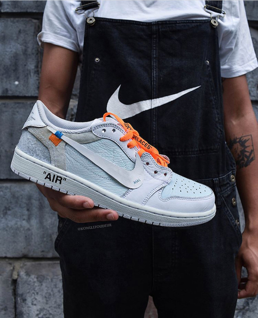 AJ1,ow,yeezy500  球鞋趣图丨“吃鞋” 已经不是什么难事了！OW 联名的必备道具！