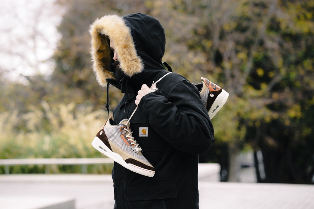 AJ3,Air Jordan 3,Carhartt  Carhartt 联名？质感极佳的 Air Jordan 3 即将开售！