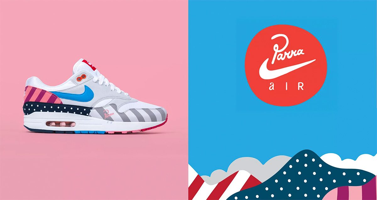 AT3057-100,Air Max 1,Nike,开箱,发 AT3057-100 独特的荷兰田园风！Parra x Nike Air Max 1 今早已经发售