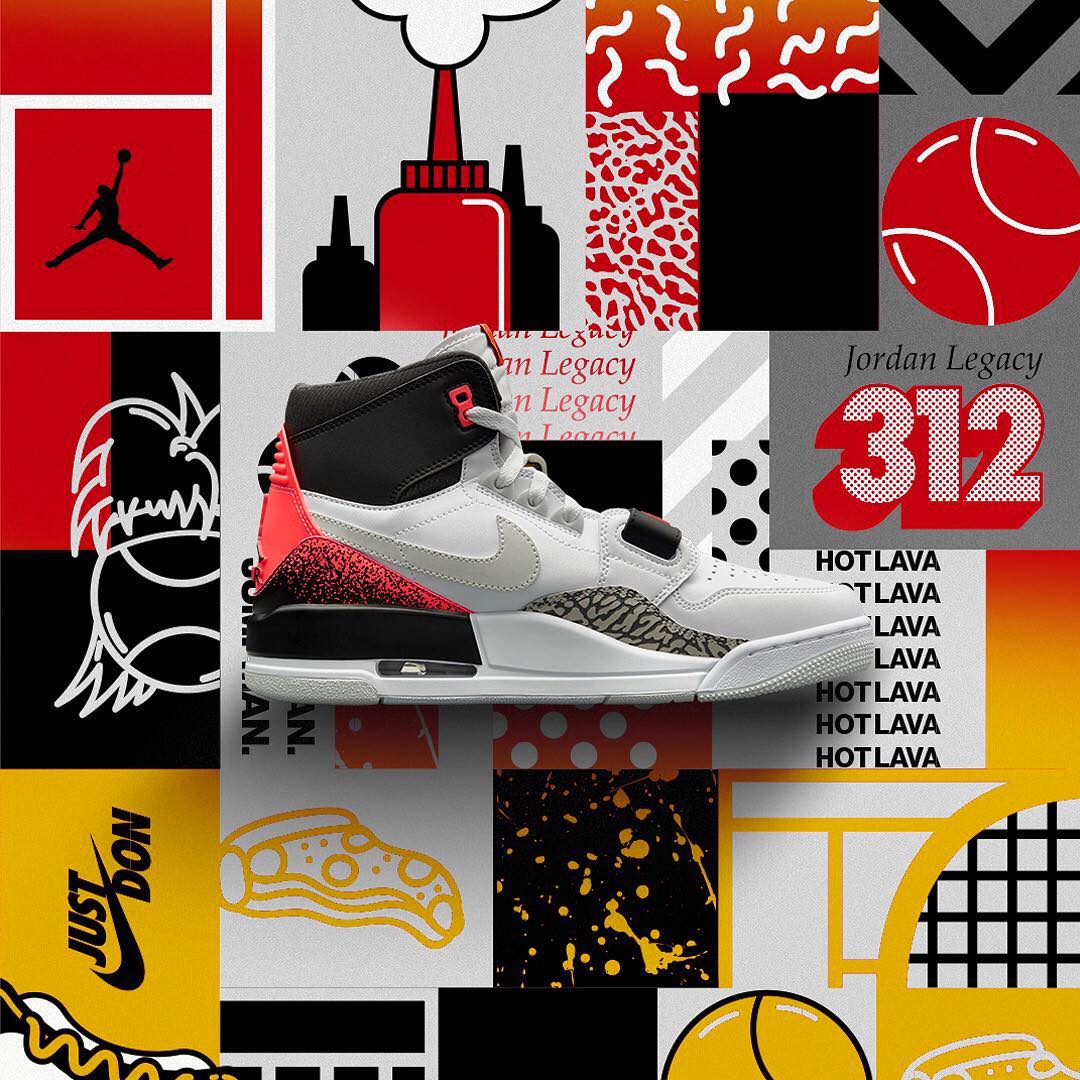 Jordan Legacy 312  确实帅气难挡！看看 Jordan Legacy 312 的上脚实拍吧！
