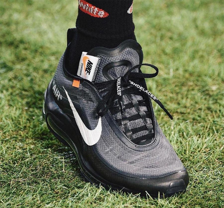 Air Max 97,Nike,OFF-WHITE  OFF-WHITE 官方曝光！黑色联名 Air Max 97 可能也要来了！
