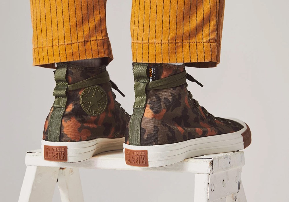 Converse,Chuck Taylor,发售  浓厚军事风！CORDURA® x Converse 联名彰显各自的独特风采