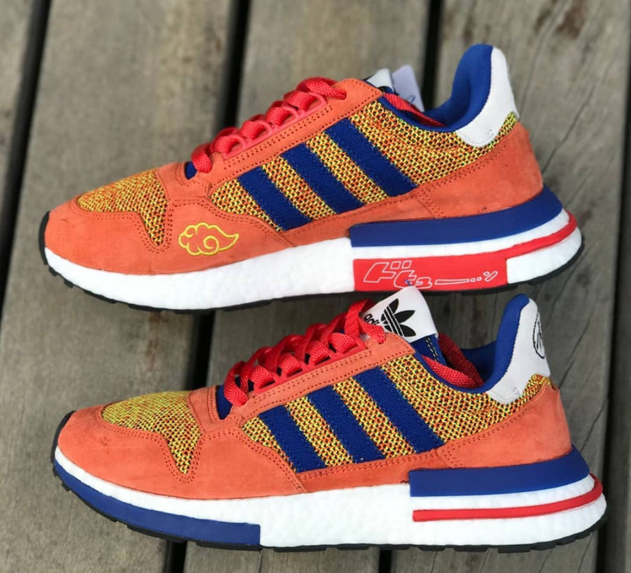 龙珠 Z,adidas,ZX 500,发售  最新实物曝光！龙珠 Z x adidas ZX 500 “Son Goku” 今秋发售