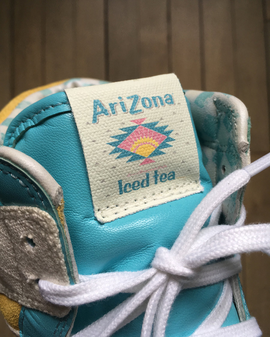 Jordan Brand,Air Jordan 1,aj1,  夏日就要来一杯冰茶！超限量 AJ1 实物美图欣赏