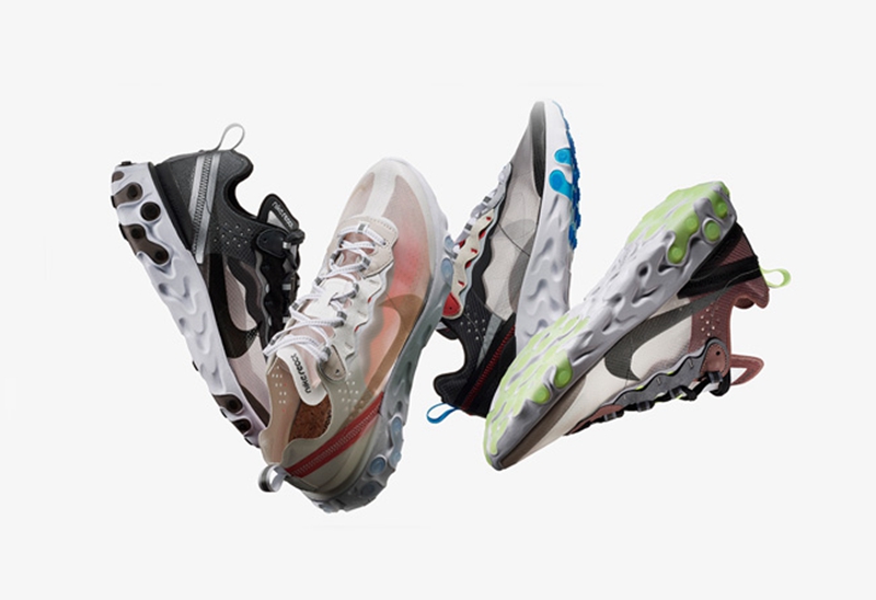 Nike,React Element 87,发售  亮色点缀！今年最大黑马 React Element 87 带来两款全新配色