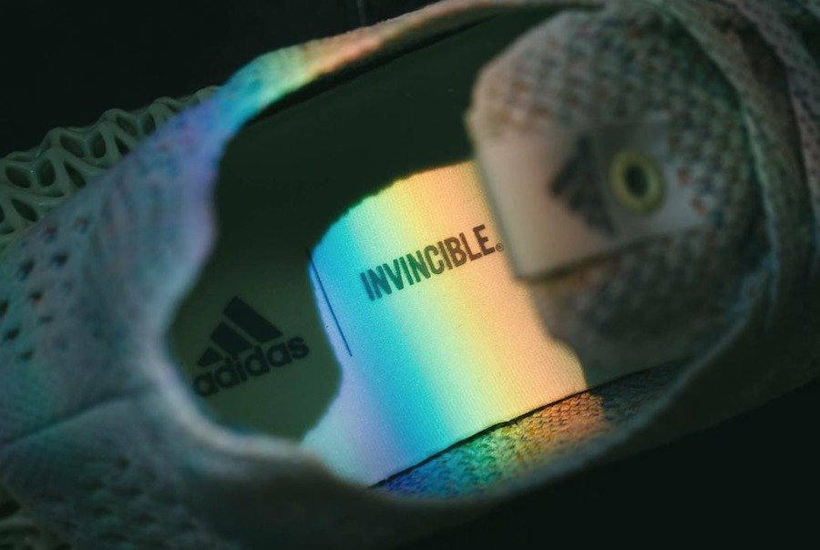 adidas,Futurecraft 4D,INVINCIB  淡蓝渐变！ adidas 全新联名 Futurecraft 4D 实物细节曝光