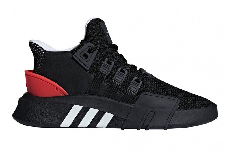 adidas,EQT Bask ADV,AQ1013  经典黑白红！adidas EQT Bask ADV 全新配色现已发售