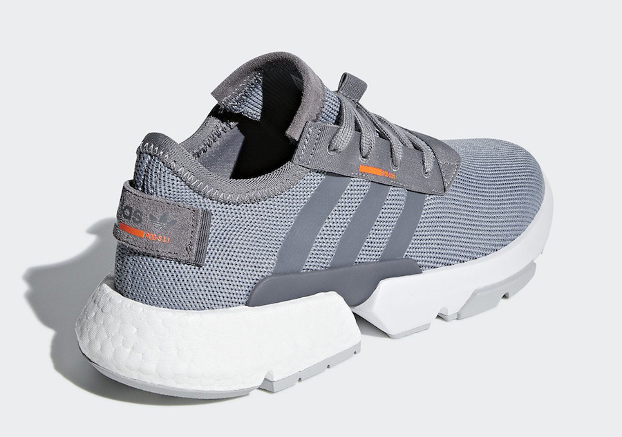 adidas,发售,POD S3.1,Grey,B37365  时尚与运动完美平衡！adidas POD S3.1 全新配色即将发售