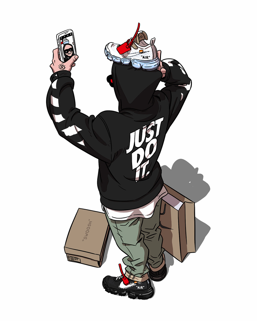 AJ1,OW,nike  高清球鞋壁纸丨将球鞋玩家分文别类！看看自己属于哪一派！