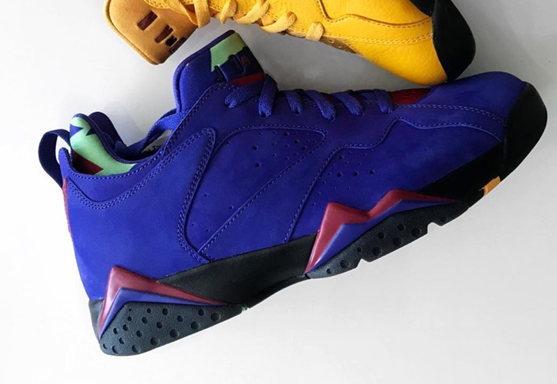 Jordan Brand,Air Jordan 7 Low  将低帮进行到底！Air Jordan 7 Low NRG 全新两色曝光